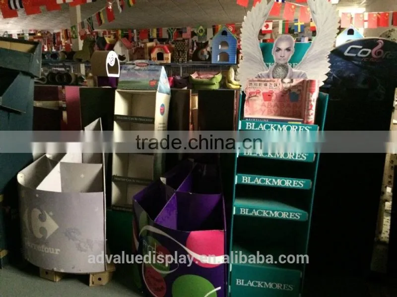 Christmas gift cardboard standee poster display