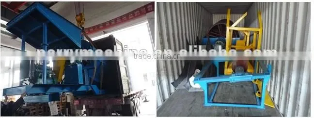 Popular YMT Model Moible Trommel Gold Washing Machine In Ghana