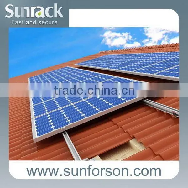 home roof hook solar mounting brackets for module installation