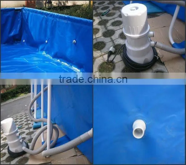 rectangular frame pools for outdoor event