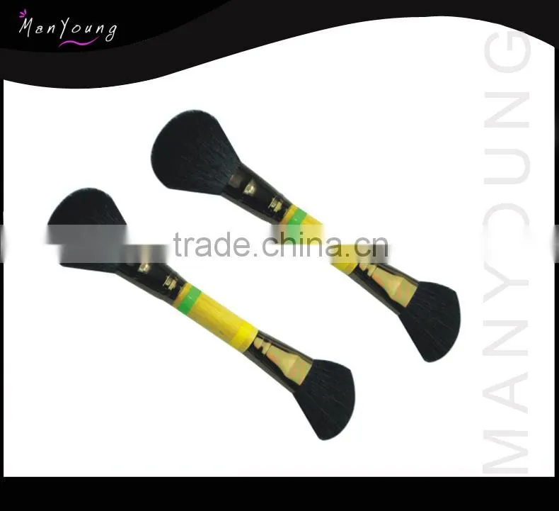 Double end powder foundation brush