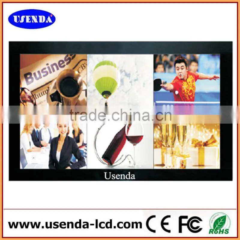 Surveillance display 40 inch metal case cctv monitor