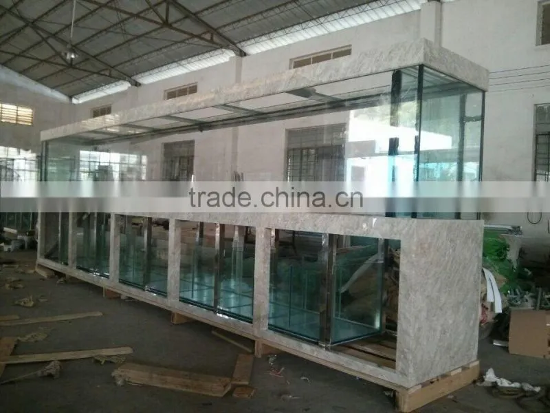 high-grade large or small glass clear aquarium
