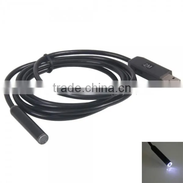 2m Portable 4-LED USB Waterproof Computer Endoscope Camera