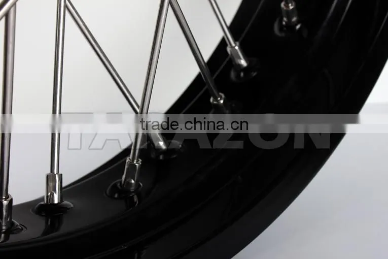 CNC Aluminium alloy motorcycle Spoke wheels sets for KTM Supermoto