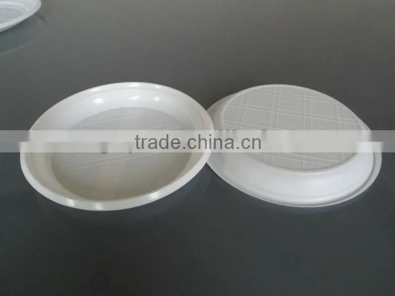 Factory Directly Supply 8 inch Disposable Plastic Plate For Food