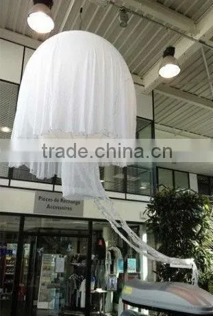 party decorations with inflatable jellyfish