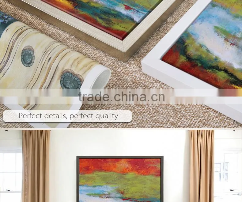 2015 popular abstract oil painting for wall decoration