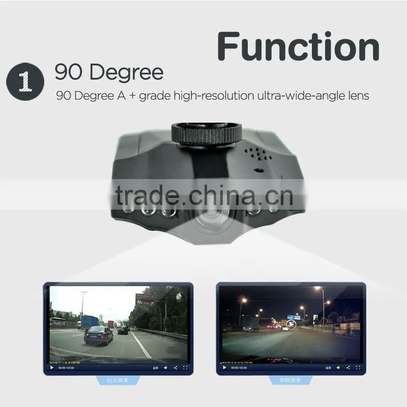 Cheapest Factory Direct Supply Hd 720p Car Black Box Camera H198 Car Dash Cam