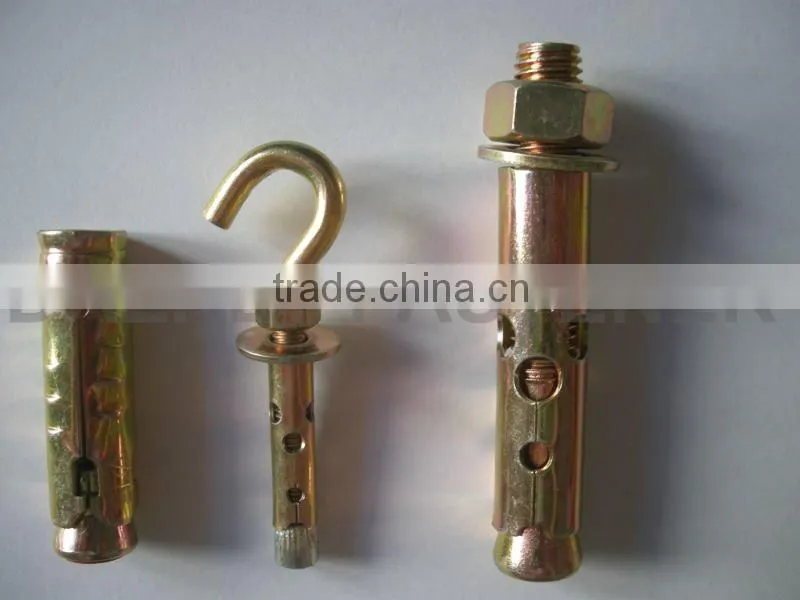 Turkey sleeve anchor with nut and washer