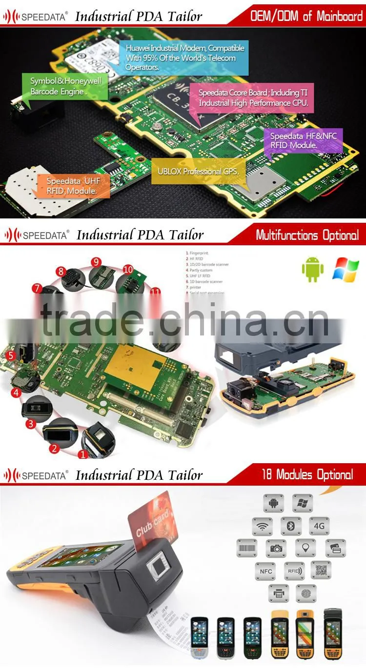 Factory price Rugged handheld Industrial android mobile phone data terminal