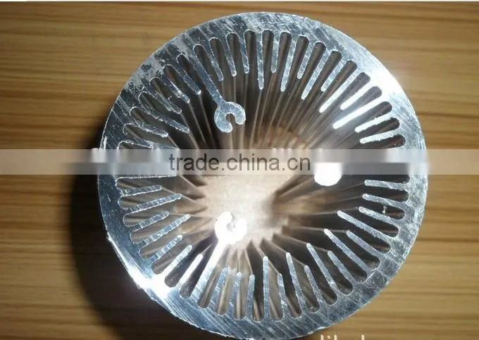 Hot sale anodized sunflower aluminum heat sink 0010