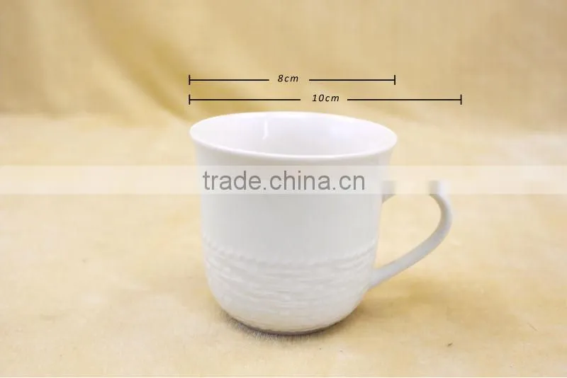 Hot sale cheap white ceramic dinnerware set of 16pcs