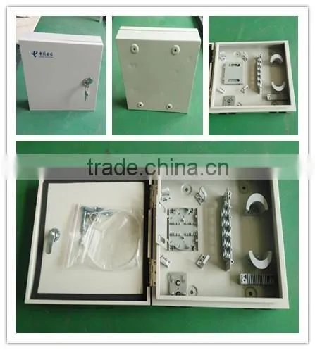 Wall mount ODF with 12 fibers/ 12 Fiber optical distribution frame