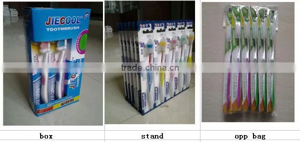 Gum massage adult toothbrush oral care system