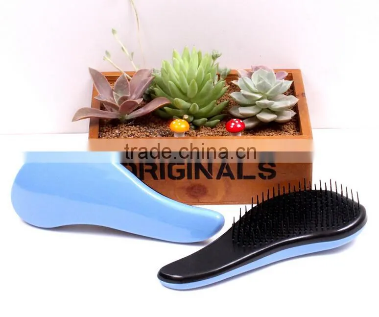 2015 New Design Professional Hot Selling Colorful Customized Head Massage Hair Comb