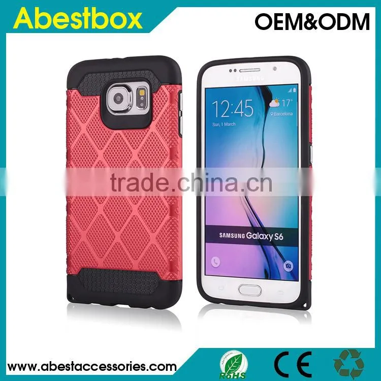 Tough Armor Mesh Plastic + TPU Combination Case for Samsung Galaxy S6 G920