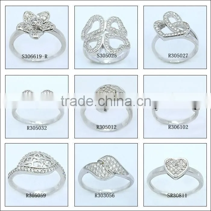 Wholesale 925 sterling silver multi gemstone rings