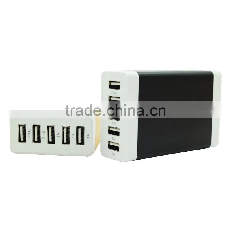 Wholesale high quality 5V2.1A fast charging mobile cell phone charger