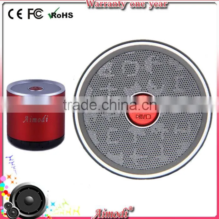2015 Hot OEM wireless car bluetooth speaker with TF card mobile Speaker