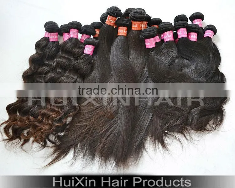Wholesale 5A grade high quality 100% virgin Peruvian original human hair weft