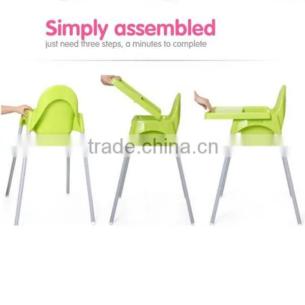 high quality simple foldable baby high chair
