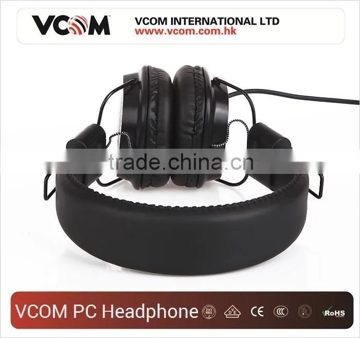 VCOM cool music setero headphone for Mobile/computer