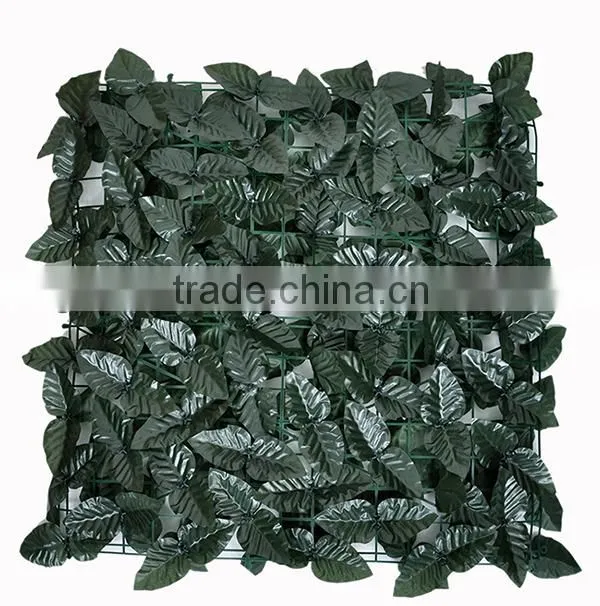 Durable green screen fence with UV resistance