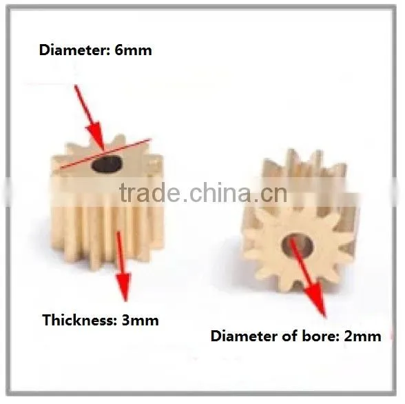 Machanical parts model, main metal gear10-2A, 05M, wear-resisting pinion gear