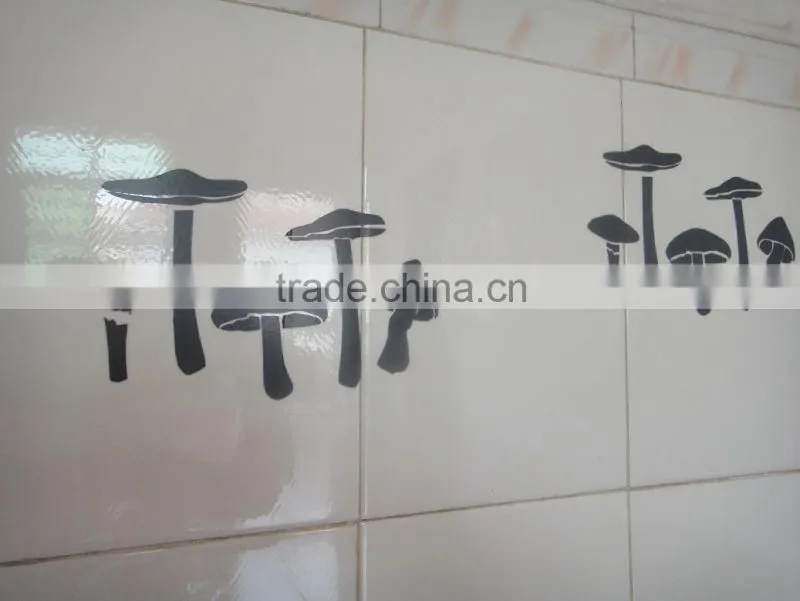 Cute and charming clear vinyl sticker