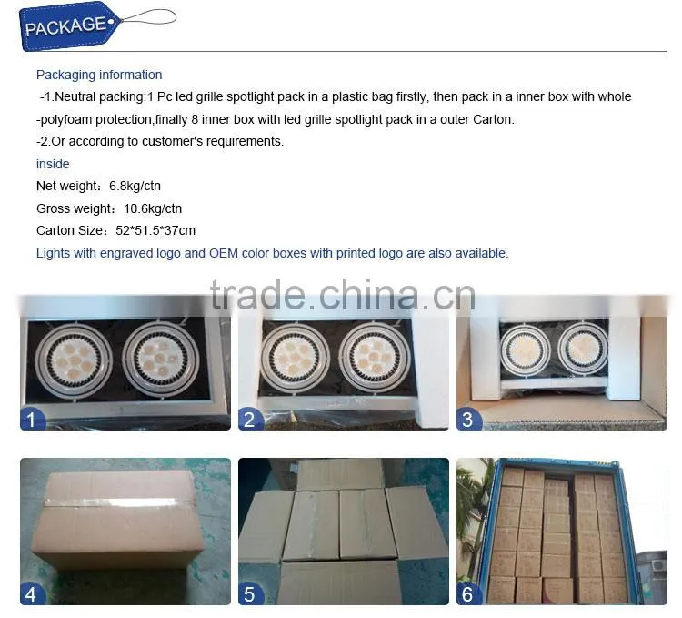 The Most Competitive LOW POWER led downlight dimmable black