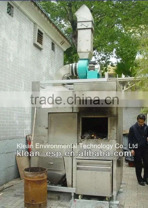 Electrostatic Joss Paper Burner with Dust Extractor