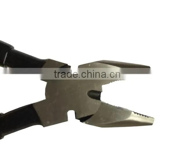 Drop Forge Household plier , Round Nosed fence Pliers,square head fencing plier