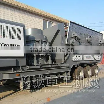 High Quality Portable Cone Crusher Plant with ISO CE Certificate