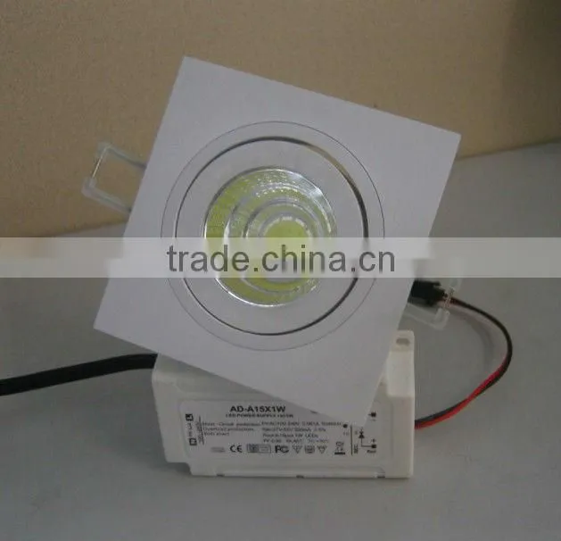 SAA approver dimmable COB 9W 12W COB led downlight
