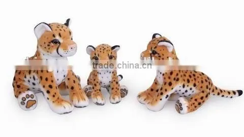 factory wholesale realistic plush cheetah stuffed plush jungle animal toy plush cheetah soft toy