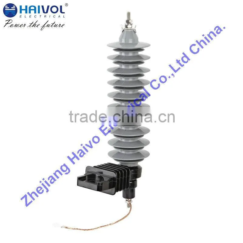 Polymeric Housed Metal-Oxide 24kv Lightning Arrester without GAPS (YH10W-24)