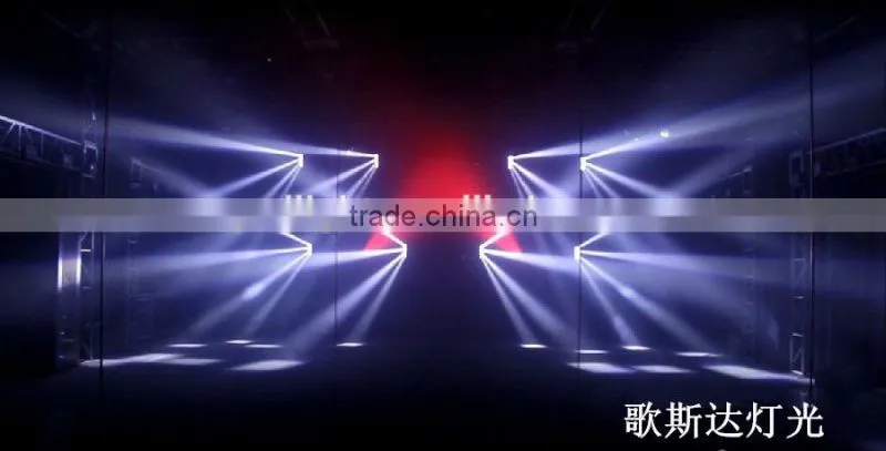 Hot promotion 8*10w full color LED spider light led beam stage light