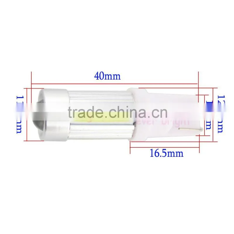 Color cool white 5 cob T10 led light bulbs 10W auto lighting led lamp 12V