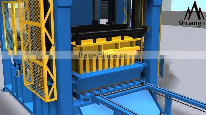 QTY10-15 brick machine price south africa / brick machine plastic pallet