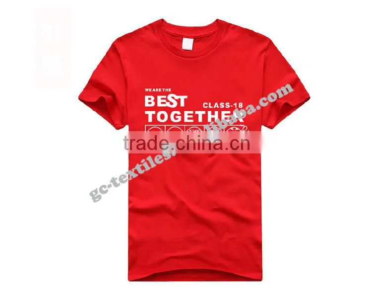 Printed Round-collar T-shirts for Youth