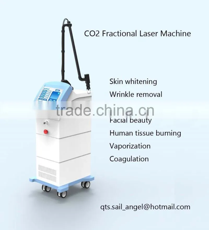 co2 fractional laser 10600nm for wrinkle removal and scar treatment
