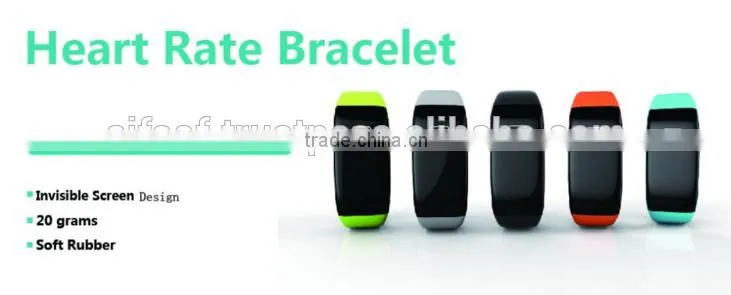 SIFIT-8.6 New Wristband Pedometer Waterproof, Steps Counter Acitvity Tracker, Heart Rate Monitoring