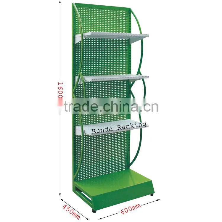 FD-09 collapsible tool display perforated rack shelf