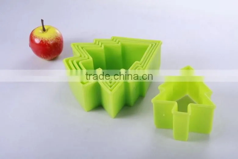 number plastic cookie cutters transparent sugar paste mold