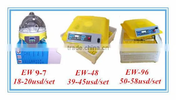 HHD 2016 New design lab heating and cooling incubator mini 48 egg equipment for selling EW-48