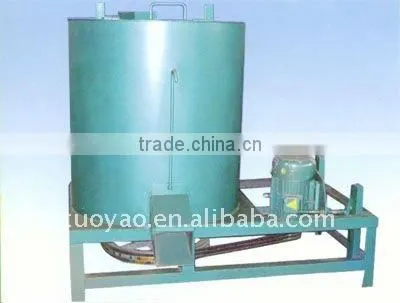 High speed sawdust glue blender