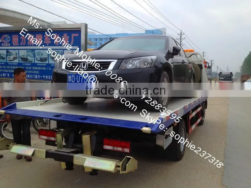 dongfeng mini tow truck wrecker,sliding rotator wrecker tow truck
