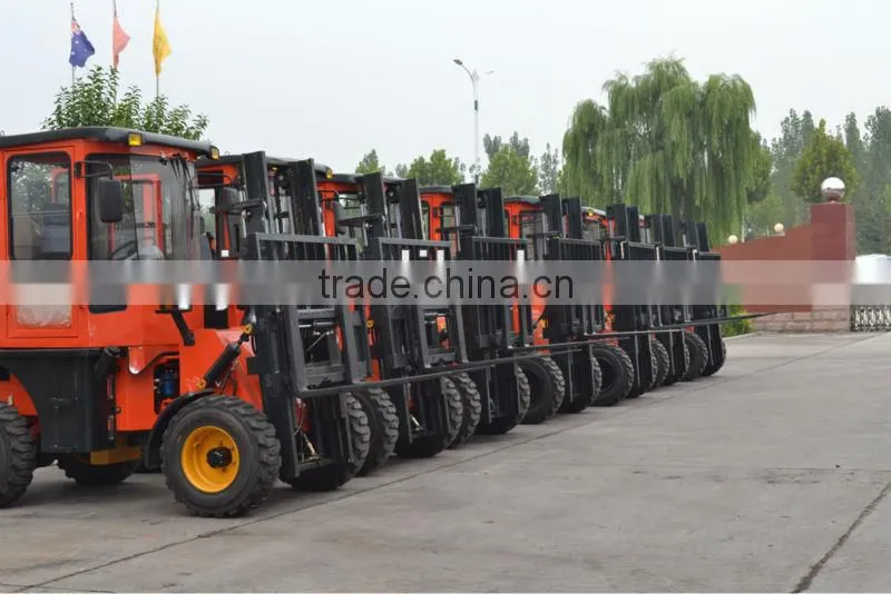 off road forklift;cross-country forklift;4X4 Forklift CPCY28,