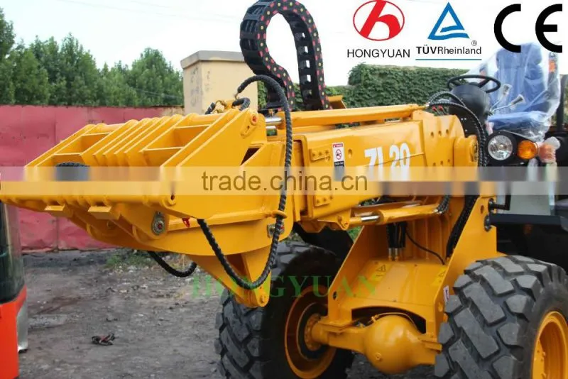 4 WD Telescopic Wheel Loader HY2500 with CE Made in China